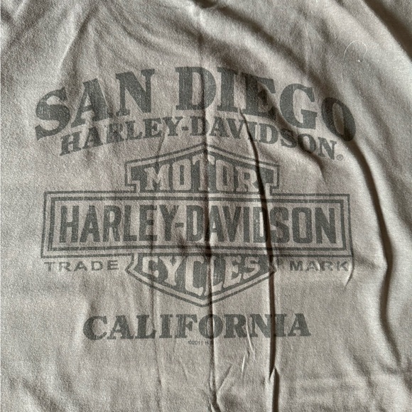 NWOT Harley Davidson, San Diego, California T Shirt - Picture 2 of 3